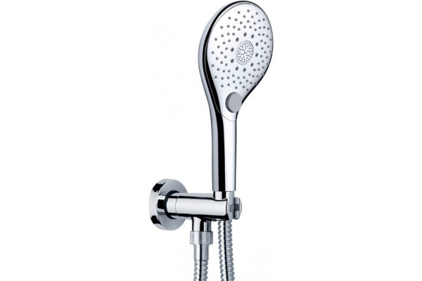 Душевой гарнитур Bossini Syncronia C12033.030 хром штанга 28 см, шланг 150 см