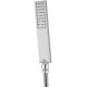 Душевая лейка Bossini Flat-One B00270.030 хром штанга 22.15 см, 1 режим