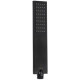 Душевая лейка Bossini Flat-One B00270.073 черная цвет черный, штанга 22.15 см