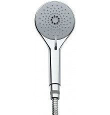 Душевая лейка Bossini Syncronia B00805.030 100 мм, 2 режима, хром в стиле hi-tech