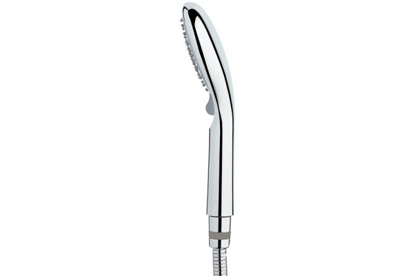 Душевая лейка Bossini Syncronia B00805.030 100 мм, 2 режима, хром в стиле hi-tech