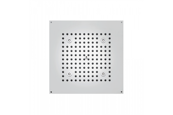 BOSSINI DREAM-CUBE Верхний душ 470 x 370 mm с 4 LED RGB блок питания/управления Cromoterapia гибкая подводкацвет: хром H37451.030