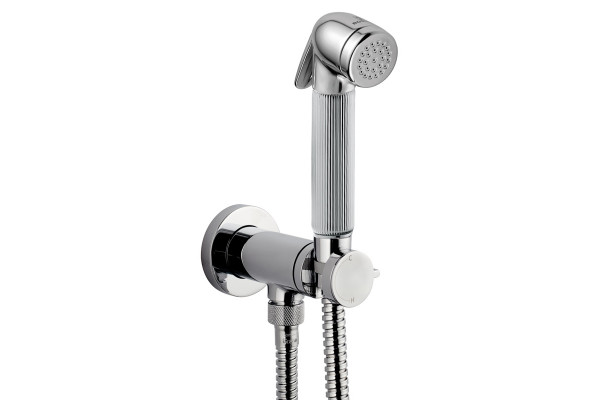 Гигиенический душ Bossini Nikita Mixer Set E37008 CR со смесителем хром, 1 режим