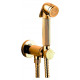 Гигиенический душ Bossini Nikita Mixer Set E37008 ORO со смесителем золото, 1 режим