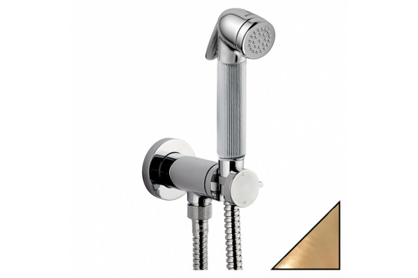 Гигиенический душ Bossini Nikita Mixer Set E37008 BR со смесителем бронза, 1 режим