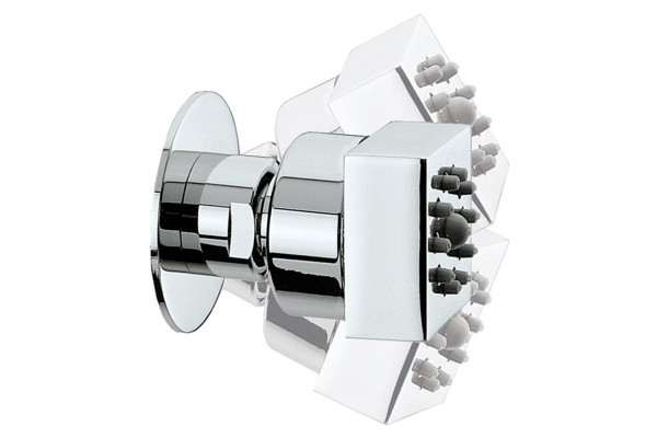 Душевая форсунка Bossini Cubic-Gom I00135 CR хром,  в современном стиле