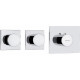 Термостат Bossini OKI 2 Outlets LP Z031203 для ванны с душем, хром, термостат