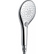 Душевая лейка Bossini Syncronia B00800 120 мм, 6 режимов, хром в стиле hi-tech