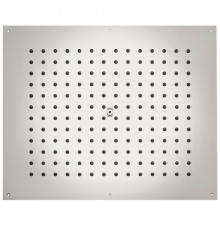 BOSSINI DREAM-RECTANGULAR  Верхний душ 570 x 470 mm цвет: сатинированная нержавеющая сталь