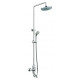 Душевая стойка Bravat Eco F6111147C-A-RUS хром, штанга 130 см