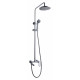 Душевая стойка Bravat Opal F6125183CP-A1-RUS хром, штанга 128 см