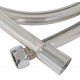 Душевой шланг Bravat P7231N хром, 150 см