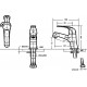 Душевой комплект Bravat Fit F00315C хром, шланг металлический 150 см
