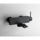 Смеситель Bravat Arc F66061K-01A-ENG для ванны с душем, однорычажный, черный