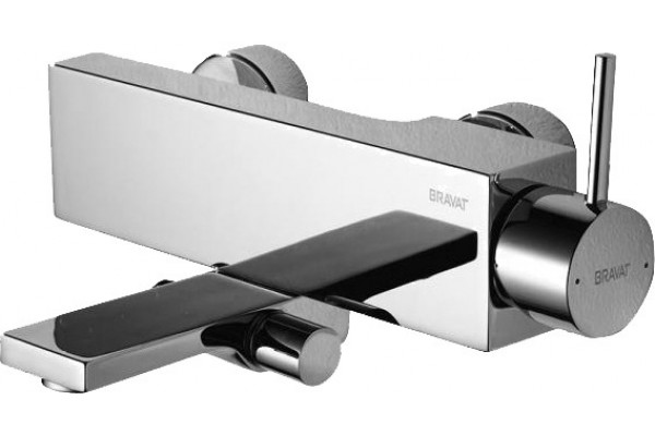 Смеситель Bravat Arc F66061C-01A-ENG для ванны с душем, однорычажный, хром