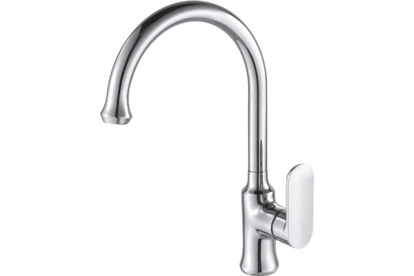 Смеситель Bravat Opal F7125183CP-RUS для кухонной мойки однорычажный, хром