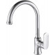 Смеситель Bravat Opal F7125183CP-RUS для кухонной мойки однорычажный, хром