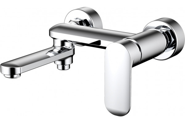 Смеситель Bravat Opal F6125183CP-01-RUS для ванны с душем, однорычажный, хром