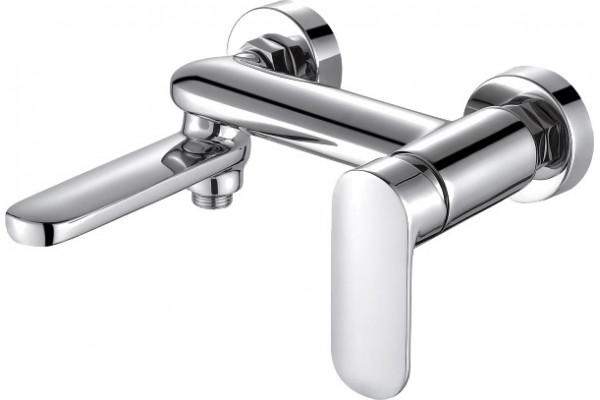 Смеситель Bravat Opal F6125183CP-01-RUS для ванны с душем, однорычажный, хром
