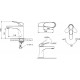 Душевой комплект Bravat Eler F00450CP 3 в 1 хром, шланг 150 см