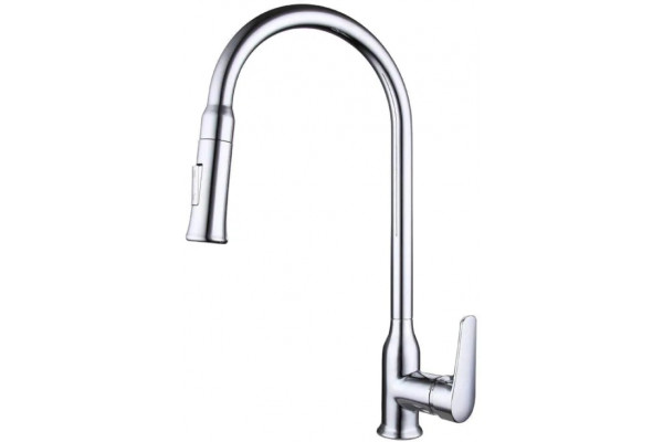 Смеситель Bravat Arden F7362395CP-ENG для кухонной мойки однорычажный, хром