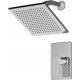 Душевой комплект Bravat Phillis F856101C-B-ENG хром,  в современном стиле