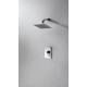Душевой комплект Bravat Phillis F856101C-B-ENG хром,  в современном стиле