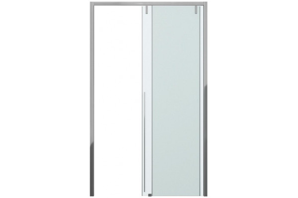 Душевая дверь в нишу Bravat Slimline 120х195 раздвижная, стекло прозрачное