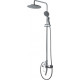 Душевая стойка Bravat Rhein F6429564CP-A-ENG хром, штанга 117 см
