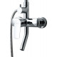 Душевая стойка Bravat Rhein F6429564CP-A-ENG хром, штанга 117 см