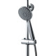 Душевая стойка Bravat Rhein F6429564CP-A-ENG хром, штанга 117 см