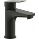 Смеситель Bravat Rhein F1429564BW-9-ENG для раковины, матовый черный, однорычажный, высота излива 9.9 см