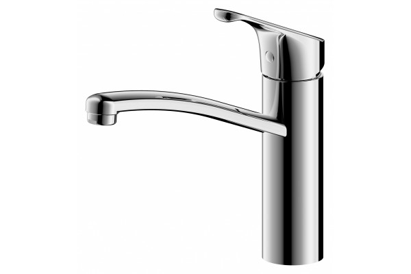 Смеситель Bravat Common F7234129CP-RUS для кухнной мойки однорычажный, хром