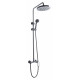 Душевая стойка Bravat Opal F9125183CP-A1-RUS хром, штанга 128 см