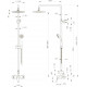 Душевая стойка Bravat Eco F9111147C-A-RUS хром штанга 130.2 см, шланг пластиковый 150 см
