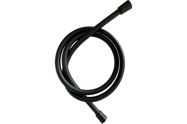 Душевой шланг Bravat P72120BW-ENG черный 200 см,  в современном стиле