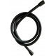Душевой шланг Bravat P72120BW-ENG черный 200 см,  в современном стиле