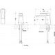 Смеситель Bravat Iceberg F176110C для раковины, хром