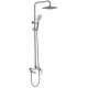 Душевая стойка Bravat Arden F6351385CP-A1-RUS хром штанга 130 см, шланг 150 см