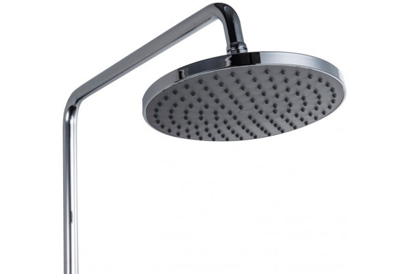 Душевая стойка Bravat Opal R F9125183CP-A2-RUS хром штанга 120.9 см, шланг пластиковый 150 см