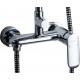 Душевая стойка Bravat Opal R F9125183CP-A2-RUS хром штанга 120.9 см, шланг пластиковый 150 см