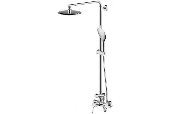 Душевая стойка Bravat Palace F9172217CP-A-RUS хром штанга 103 см, шланг пластиковый 150 см