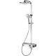 Душевая стойка Bravat Meissen F6277312CP-A-ENG хром штанга 102.2 см, шланг пластиковый 150 см