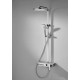Душевая стойка Bravat Meissen F6277312CP-A-ENG хром штанга 102.2 см, шланг пластиковый 150 см