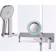 Душевая стойка Bravat Meissen F6277312CP-A-ENG хром штанга 102.2 см, шланг пластиковый 150 см
