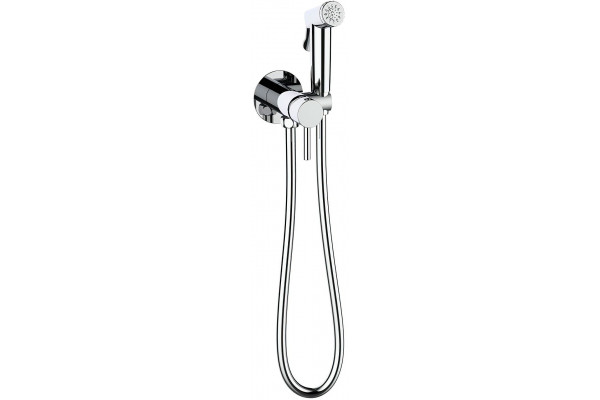 Гигиенический душ Bravat D9151CP-ENG со смесителем, хром в современном стиле