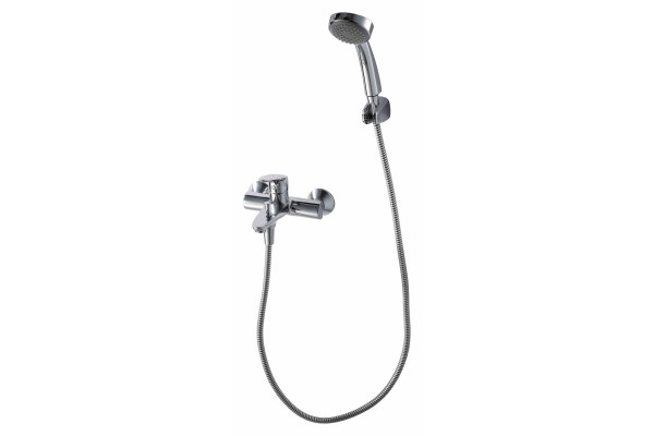 Смеситель Bravat Drop F64898C-B для ванны с душем, однорычажный, хром