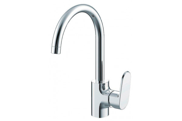 Смеситель Bravat Pure F7105161C для кухонной мойки однорычажный, хром