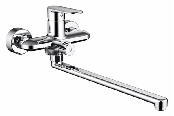 Смеситель Bravat Opal F6125183CP-02L универсальный однорычажный, хром