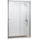 Душевая дверь в нишу Bravat Drop 120x200 раздвижная стекло прозрачное, профиль хром